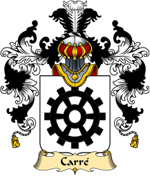 French Family Coat of Arms (v.25) Carré