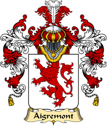 French Family Coat of Arms (v.25) Aigremont