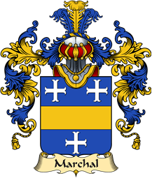 French Family Coat of Arms (v.25) Marchal