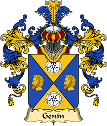 French Family Coat of Arms (v.25) Genin