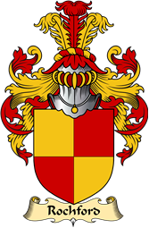 English Coat of Arms (v.23) for the family Rochford