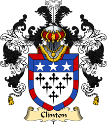 Irish Family Coat of Arms (v.25a) Clinton