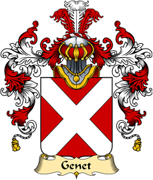 French Family Coat of Arms (v.25) Genet