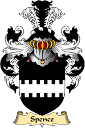 English Coat of Arms (v.23) for the family Spence I