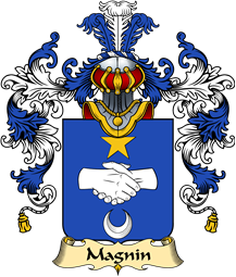 French Family Coat of Arms (v.25) Magnin