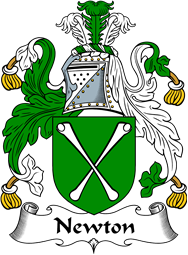 English Coat of Arms for the family Newton