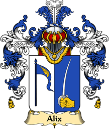 French Family Coat of Arms (v.25) Alix