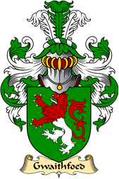 Welsh Family Coat of Arms (v.23) for Gwaithfoed (of Powys)