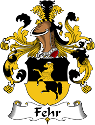 German Wappen Coat of Arms for Fehr