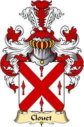 French Family Coat of Arms (v.23) for Clouet