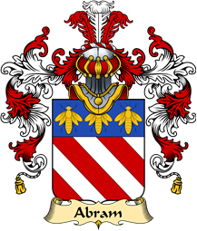 French Family Coat of Arms (v.25) Abram