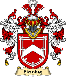 Scottish Family Coat of Arms (v.25) Fleming