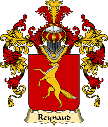 French Family Coat of Arms (v.25) Reynaud