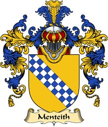 Scottish Family Coat of Arms (v.25) Menteith