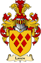 Scottish Family Coat of Arms (v.23) for Laven