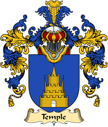 Scottish Family Coat of Arms (v.25) Temple