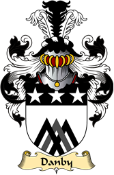 English Coat of Arms (v.23) for the family Danby