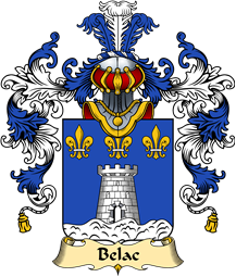 French Family Coat of Arms (v.25) Belac