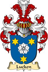 v.23 Coat of Family Arms from Germany for Lucken