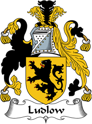 English Coat of Arms for the family Ludlow