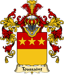 French Family Coat of Arms (v.25) Toussaint