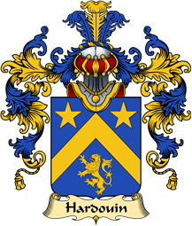French Family Coat of Arms (v.25) Hardouin