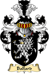 English Coat of Arms (v.23) for the family Ballard