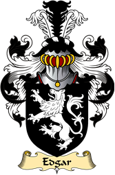 English Coat of Arms (v.23) for the family Edgar