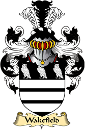 English Coat of Arms (v.23) for the family Wakefield