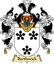 Scottish Family Coat of Arms (v.25) Borthwick