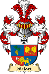 v.23 Coat of Family Arms from Germany for Siefart