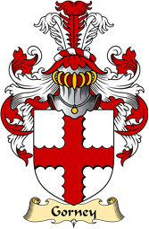 English Coat of Arms (v.23) for the family Gorney