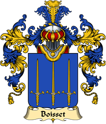 French Family Coat of Arms (v.25) Boisset