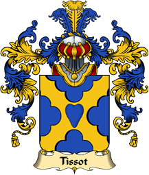 French Family Coat of Arms (v.25) Tissot