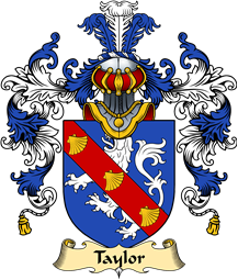 Irish Family Coat of Arms (v.25a) Taylour or Taylor