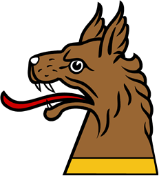 Wolf Head Couped of a Tincture