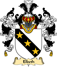 Welsh Family Coat of Arms (v.25) Elbeth (William, Lord of, or d