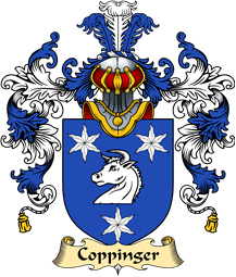 Irish Family Coat of Arms (v.25a) Coppinger