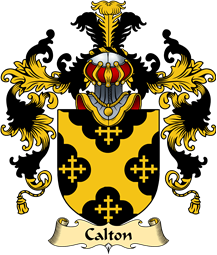 English Family Coat of Arms (v.25) Calton