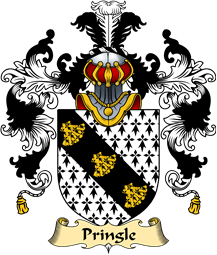 Irish Family Coat of Arms (v.25a) Pringle