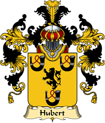 French Family Coat of Arms (v.25) Hubert