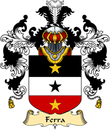 Italian Family Coat of Arms (v.25a) Ferra