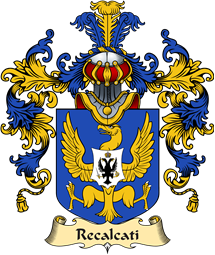Italian Family Coat of Arms (v.25a) Recalcati
