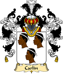 French Family Coat of Arms (v.25) Carlin