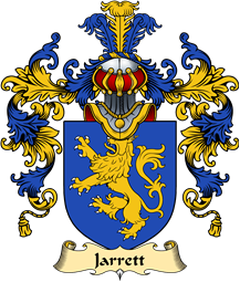 English Family Coat of Arms (v.25) Jarrett