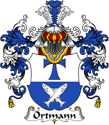 German Wappen Coat of Arms (v.25) Ortmann