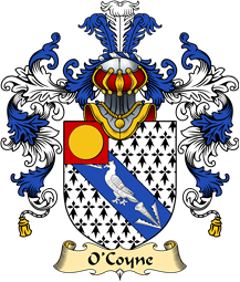 Irish Family Coat of Arms (v.25a) O