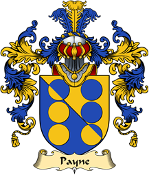 Welsh Family Coat of Arms (v.25) Payne (of Denbighshire)