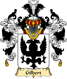 French Family Coat of Arms (v.25) Gilbert