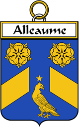 French Family Coat of Arms (v.25) Alleaume